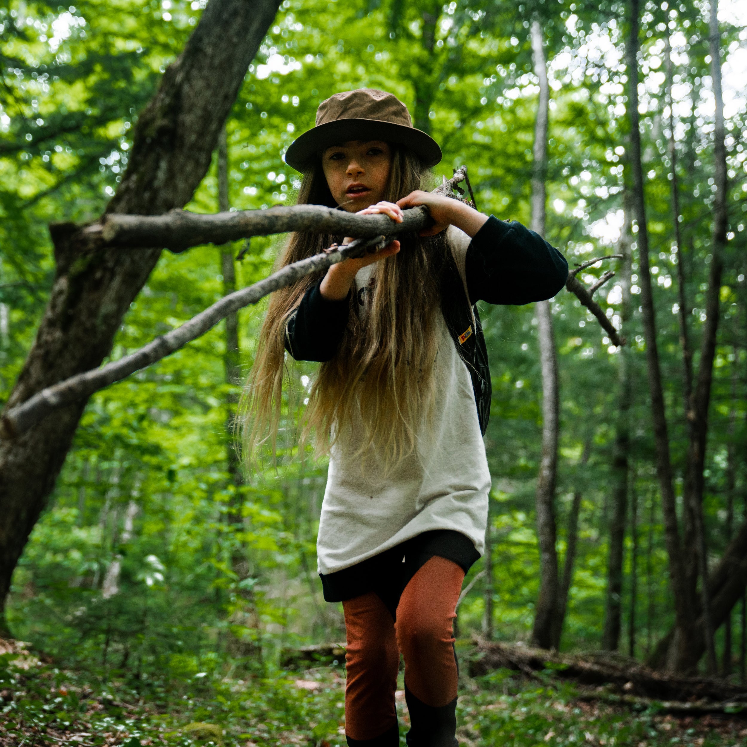 K's Hoodie Dress Heron