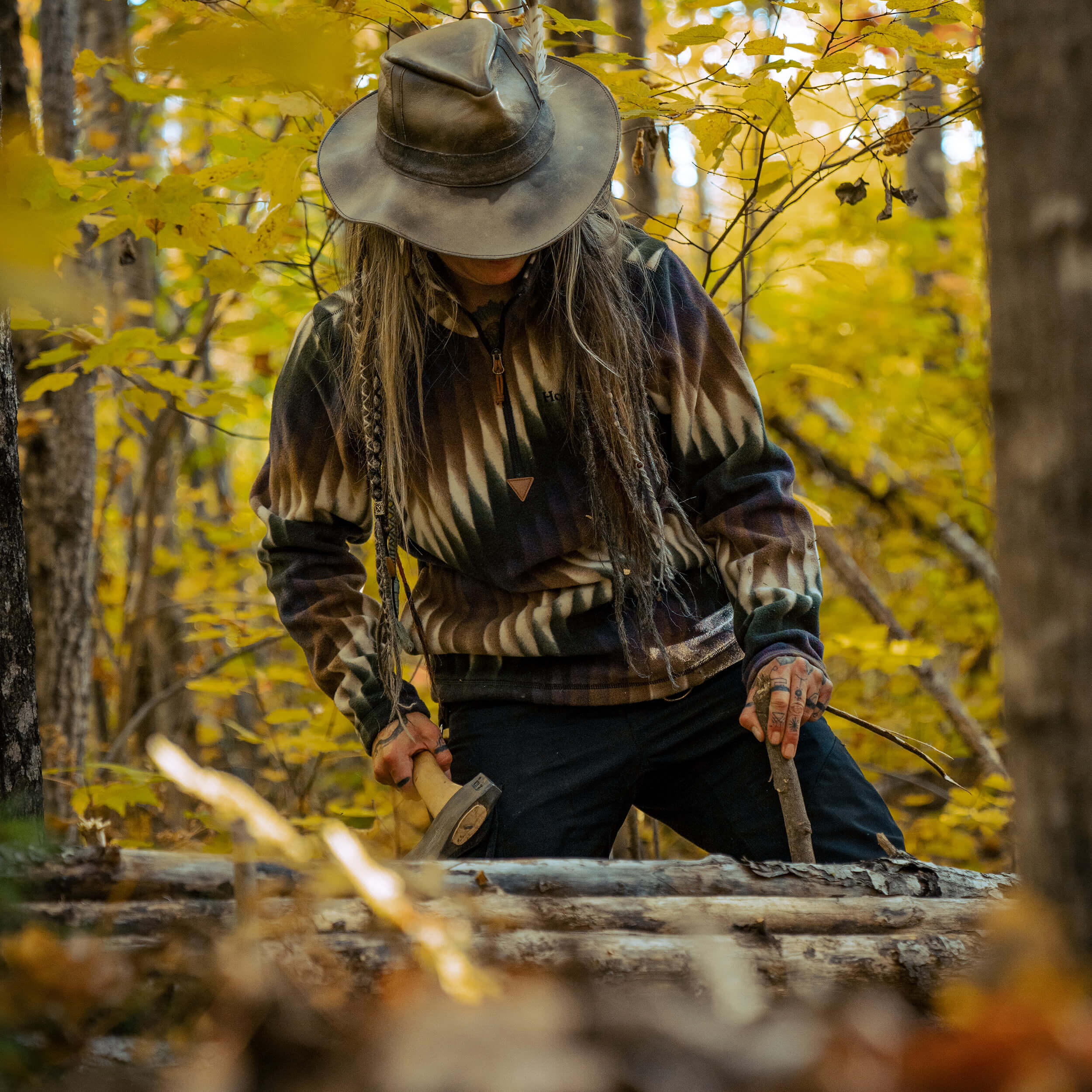 W's Borealis Pull Over Fleece